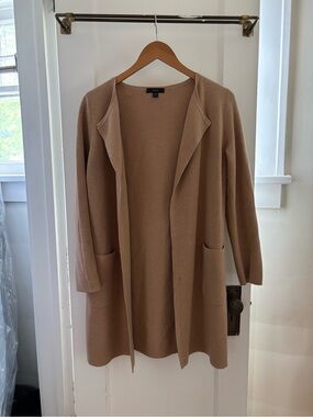 J. Crew Open-Front Long Cardigan